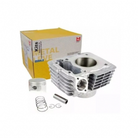 KIT CILINDRO/PISTAO/ANEIS FAN 125 2009 METAL LEVE
