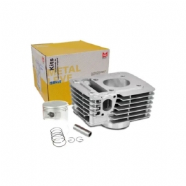 KIT CILINDRO/PISTAO/ANEIS YBR 125 METAL LEVE