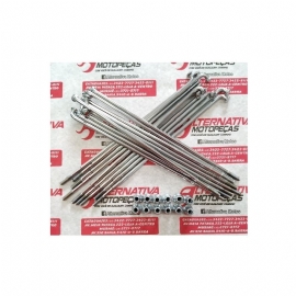 RAIO BROS 160 TRASEIRO CROMADO 4MM DDL