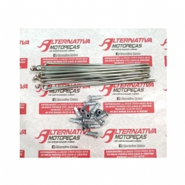 RAIO YBR 125 TRASEIRO ZINCADO 4MM DDL