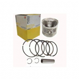 KIT PISTAO E ANEIS FAN 125 2009 METAL LEVE